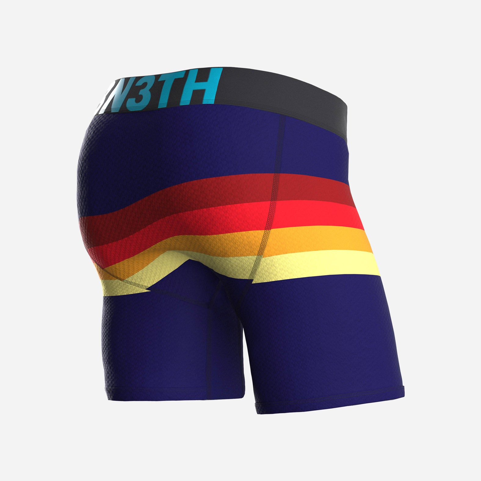 ENTOURAGE BOXER BRIEF: RETROSTRIPE NAVY