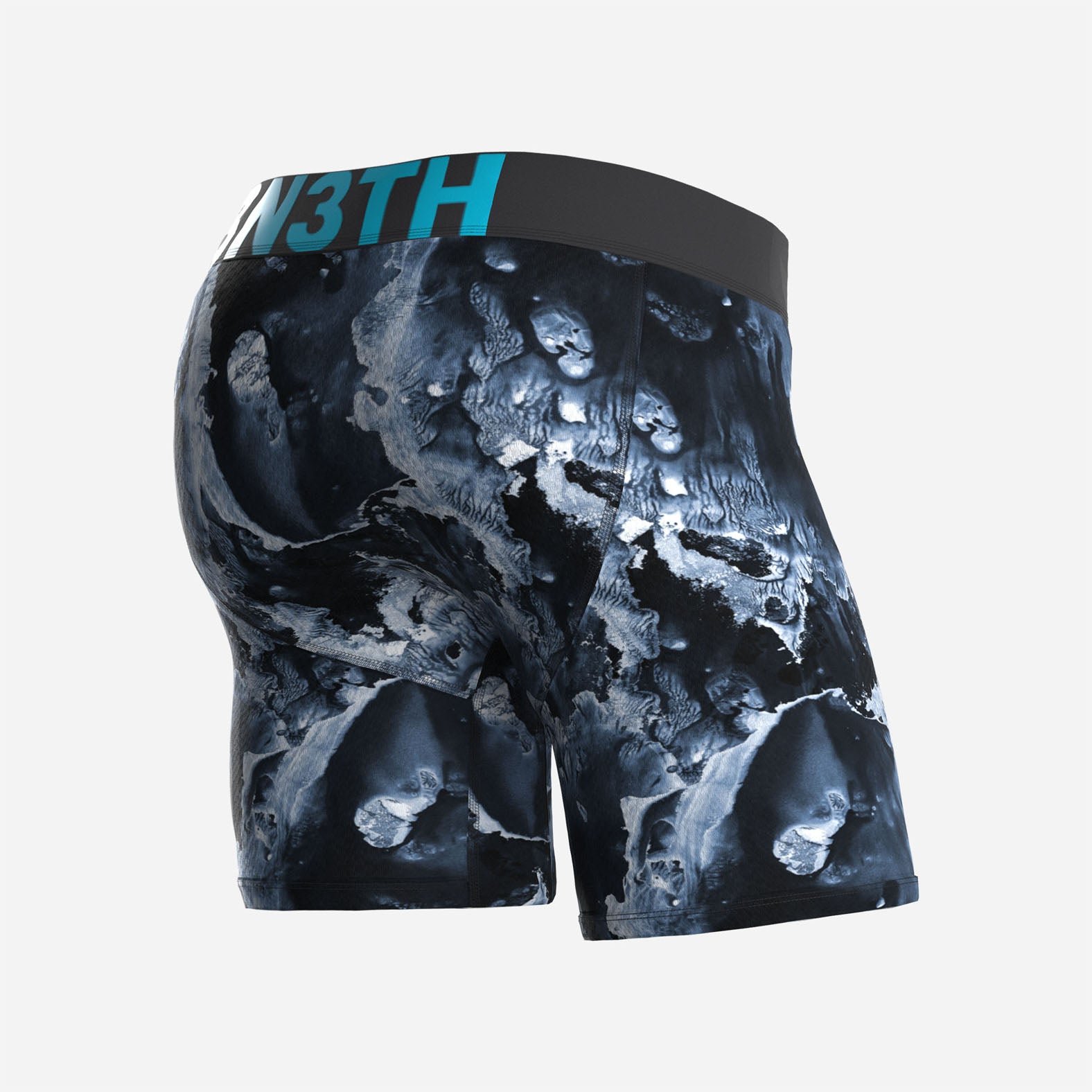 ENTOURAGE BOXER BRIEF: SPLASH DARK NAVY