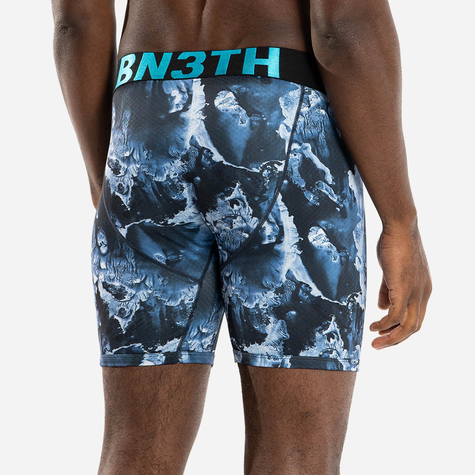 ENTOURAGE BOXER BRIEF: SPLASH DARK NAVY