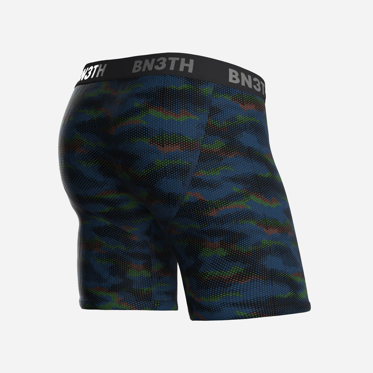 PRO BOXER BRIEF: HEX CAMO NAVY