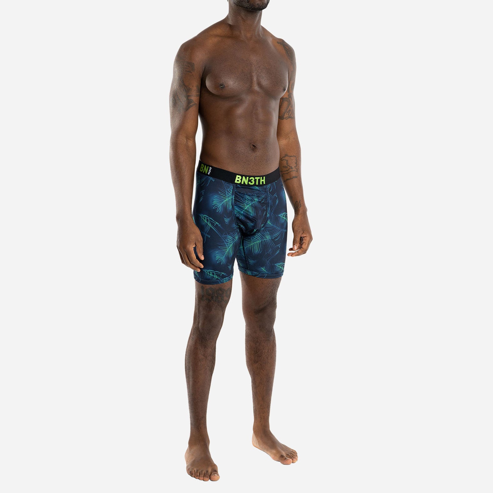 PRO BOXER BRIEF: JUNGLE BLUR DARK NAVY