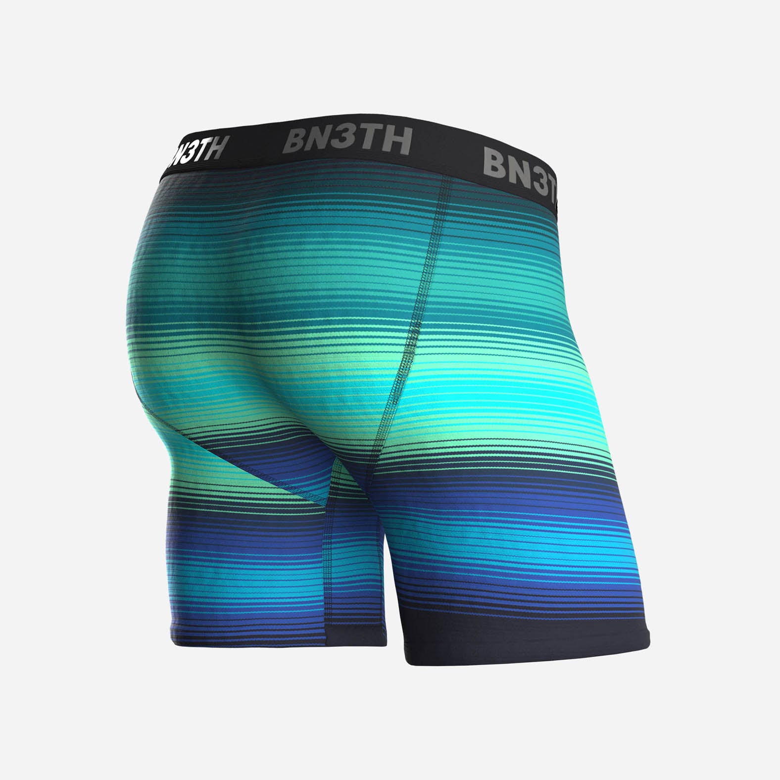 PRO BOXER BRIEF: RHYTHM STRIPE OCEAN