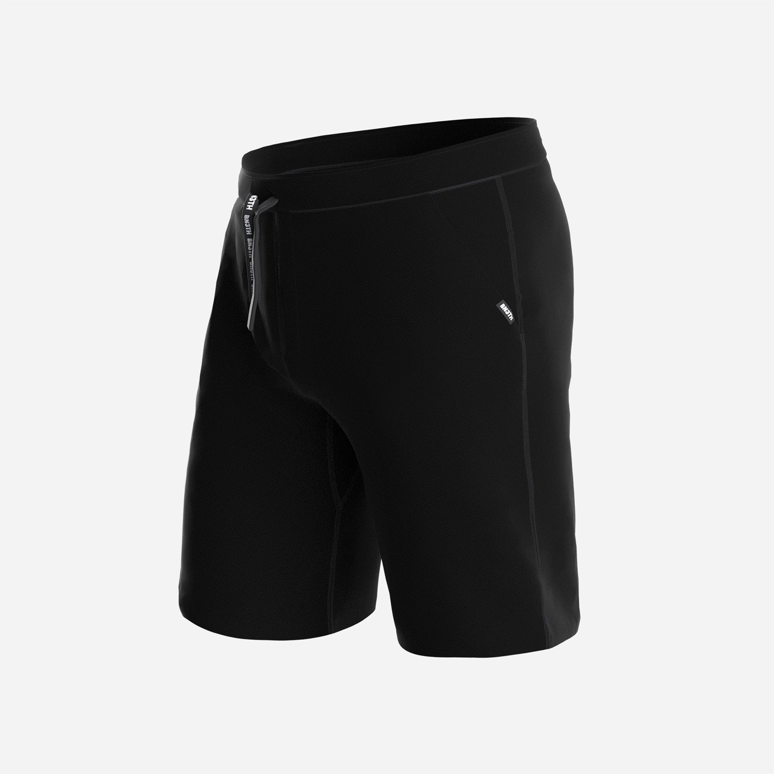 PJ SHORT: BLACK WITH 10" INSEAM