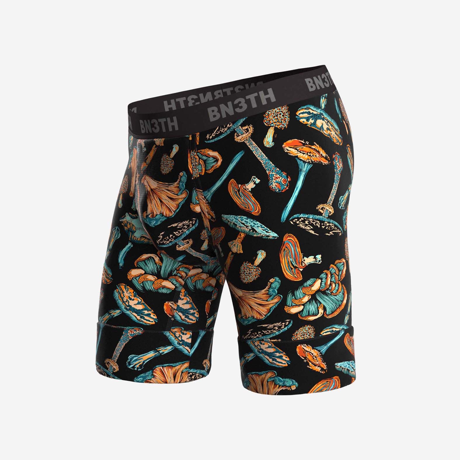 North Shore Bike Liner Short: Mushroom Black