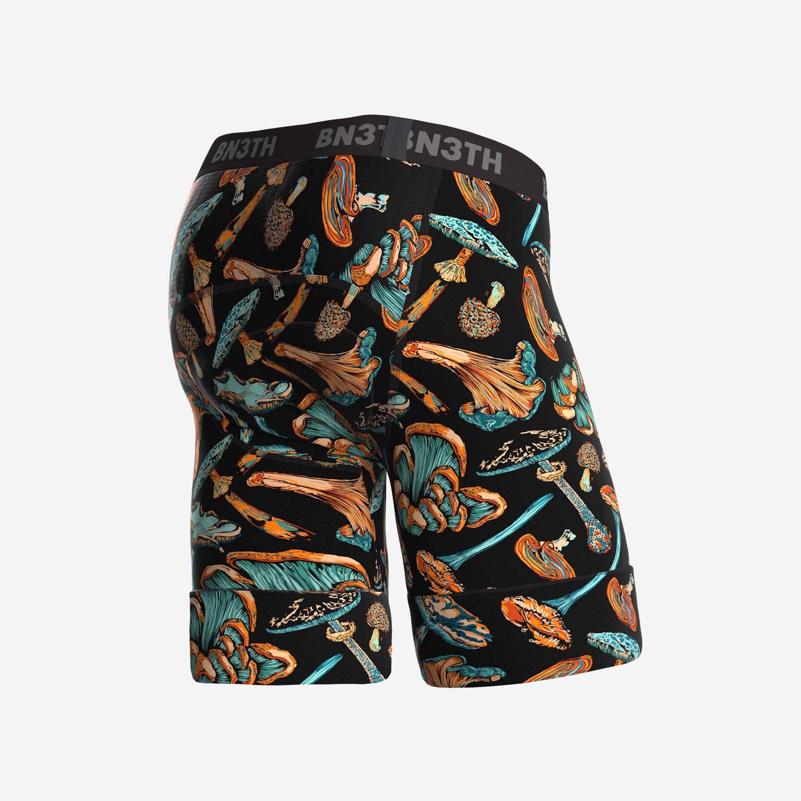 NORTH SHORE BIKE LINER SHORT: MUSHROOM BLACK