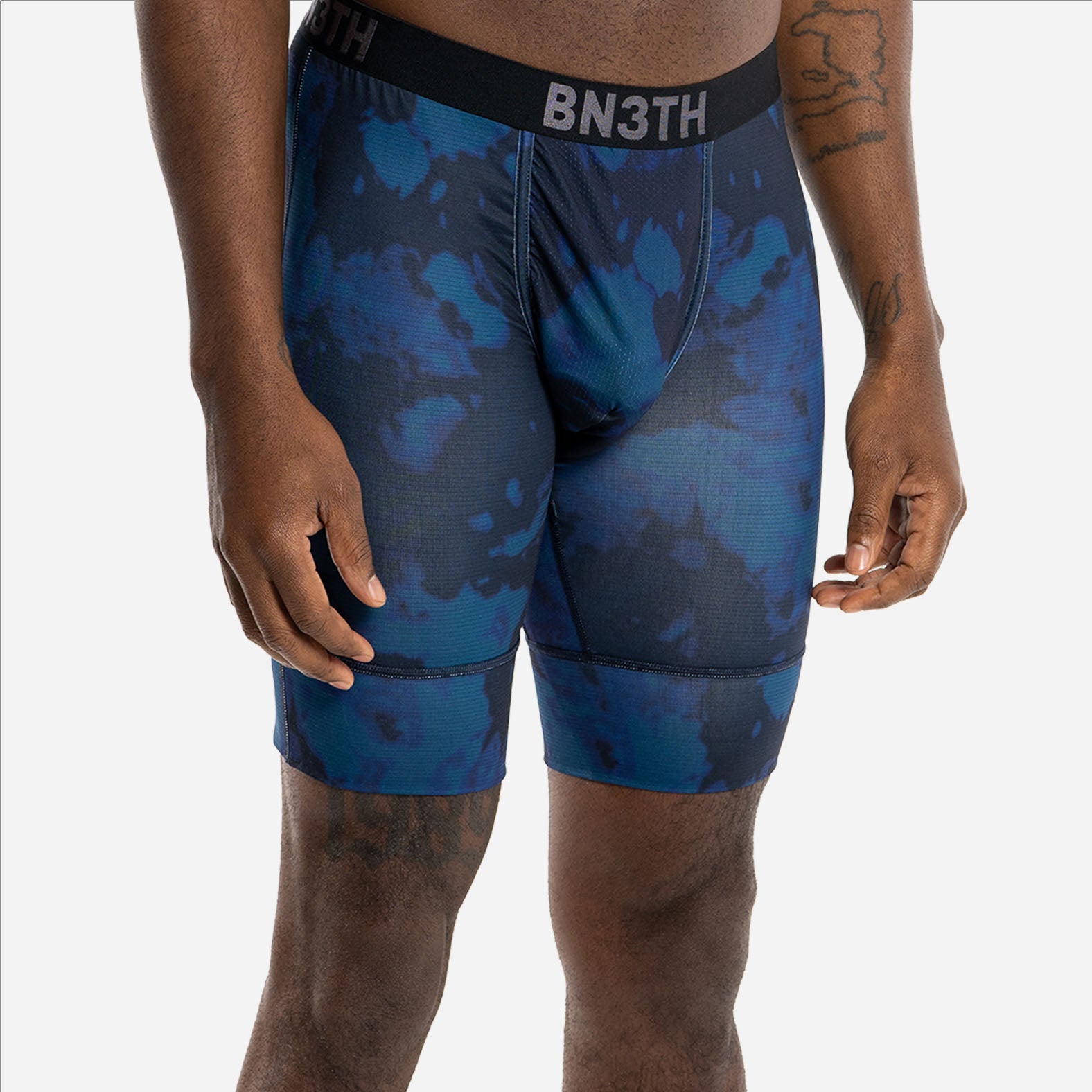 NORTH SHORE BIKE LINER SHORT: WASHED OUT NAVY
