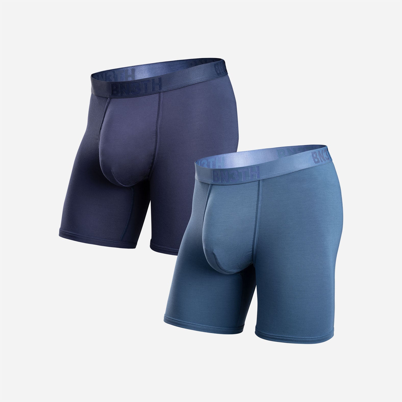 CLASSIC BOXER BRIEF: NAVY/FOG 2 PACK