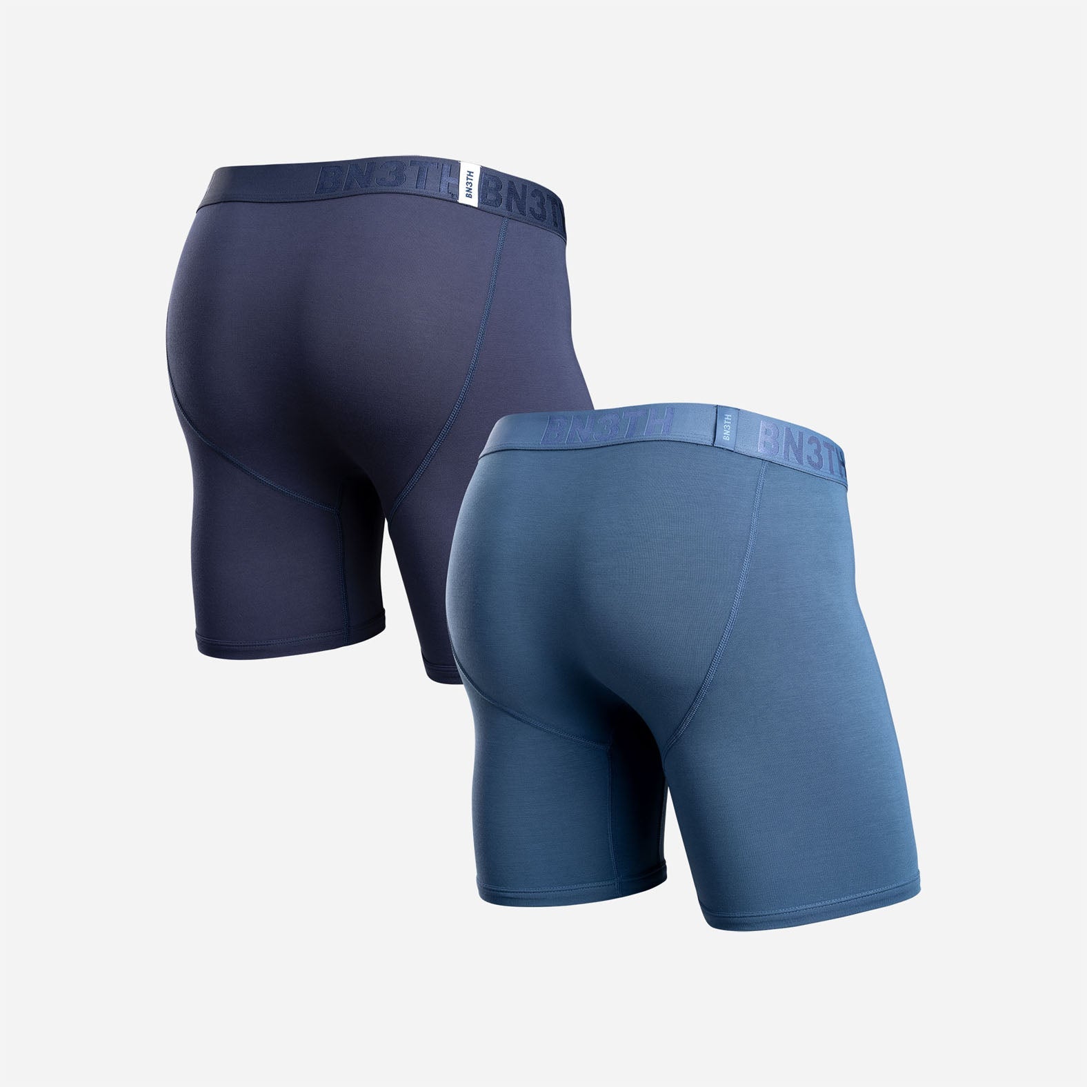 CLASSIC BOXER BRIEF: NAVY/FOG 2 PACK