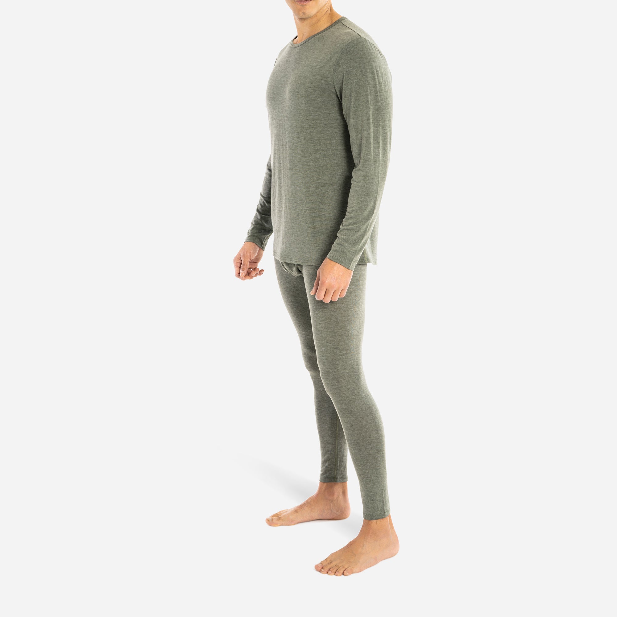 INFINITE LONG SLEEVE: HEATHER PINE