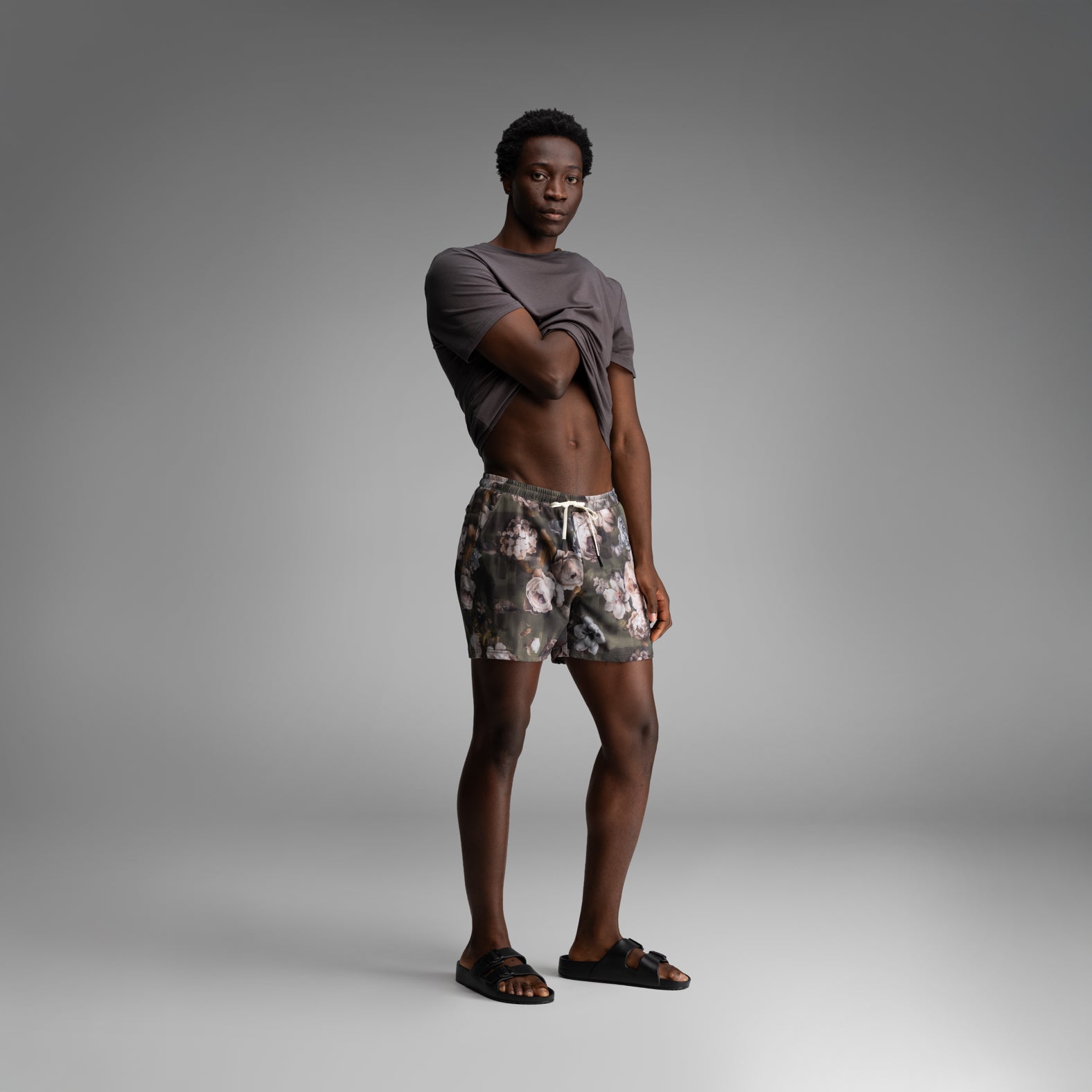 Shoreline 5" Short 2n1 : Vintage Rose - Duffle | BN3TH Underwear