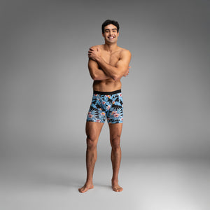 Classic Boxer Brief With Fly Vintage Hawaii - Fog from BN3TH Underwear