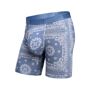 Classic Icon Boxer Brief: Bandana - Fog | BN3TH Underwear