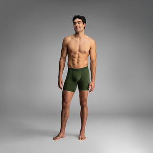 Pro Flex Boxer Brief: Pitch Green