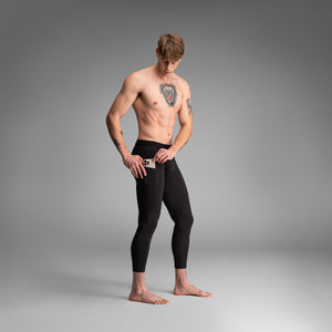 Pro Ultra Liner Tight With Pocket: Lucas Beaufort - Black| BN3TH Underwear