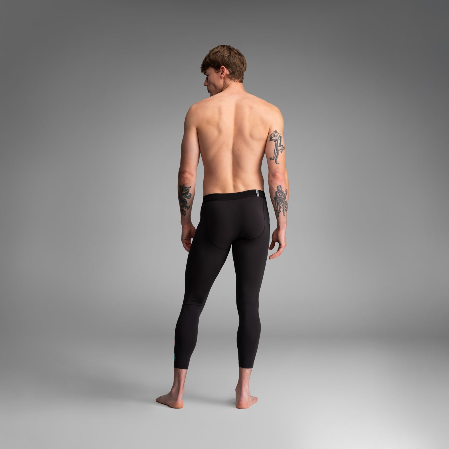 Pro Ultra Liner Tight With Pocket: Lucas Beaufort - Black| BN3TH Underwear