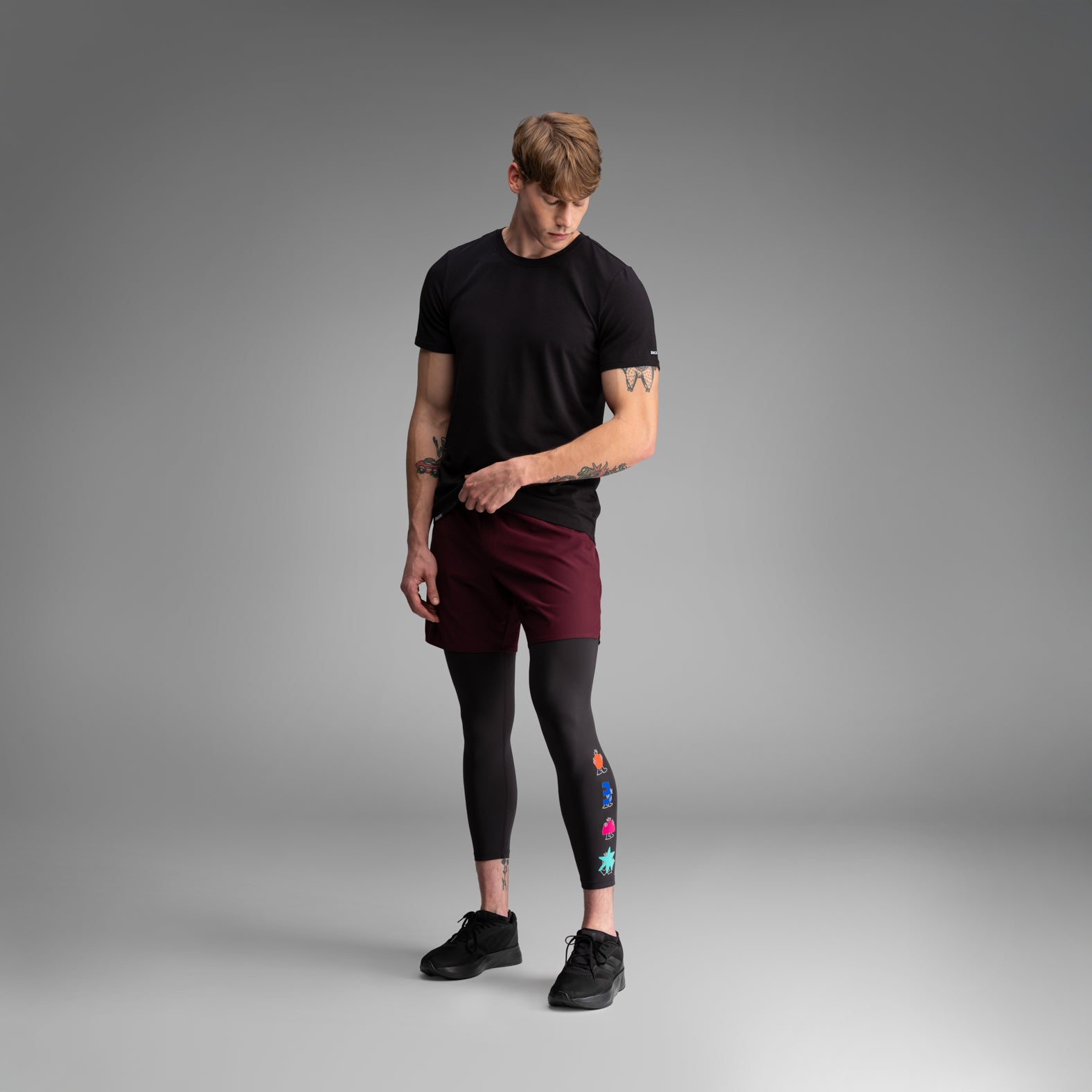 Pro Ultra Liner Tight With Pocket: Lucas Beaufort - Black| BN3TH Underwear