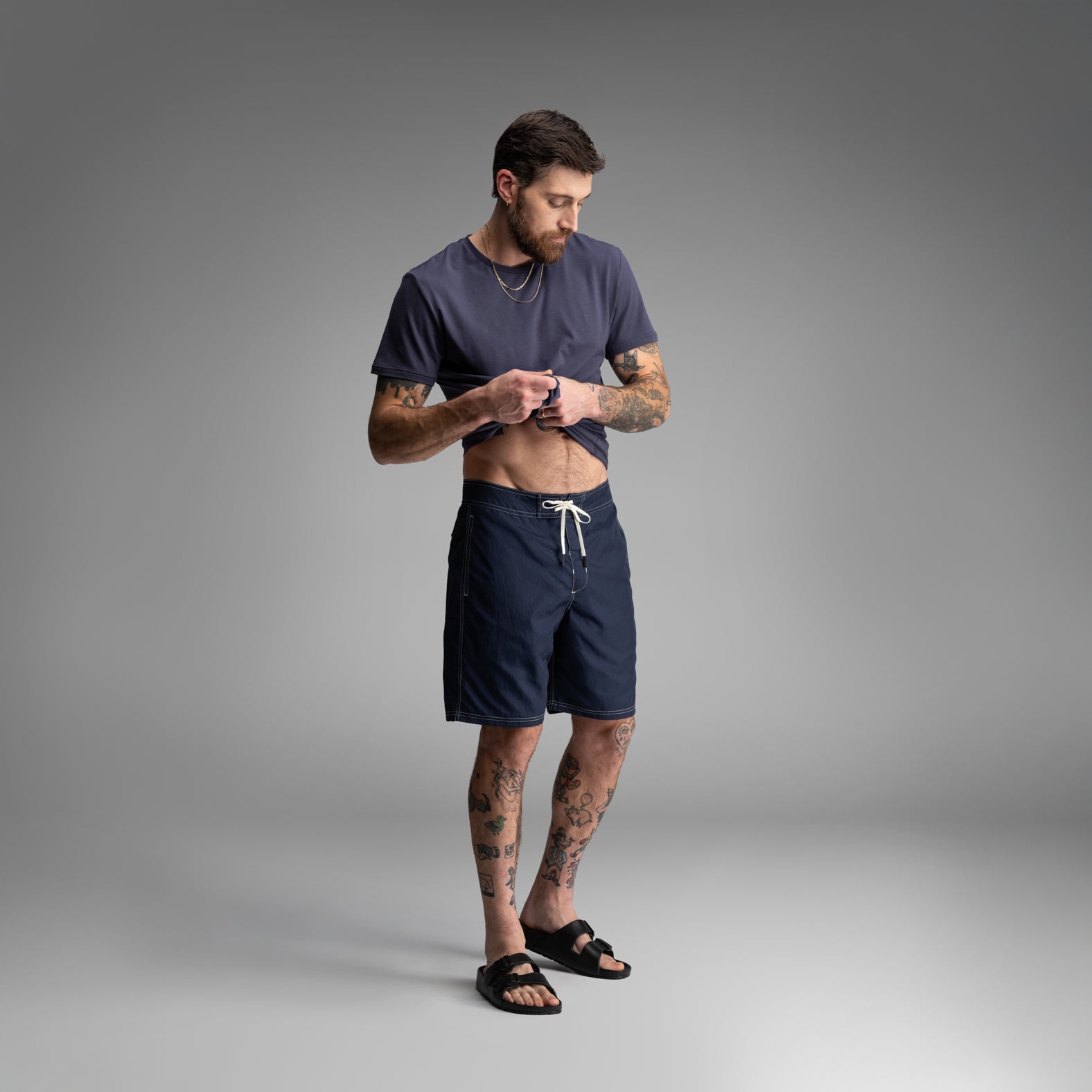 Riptide 2N1 Boardshort : Dark Navy | BN3TH Underwear