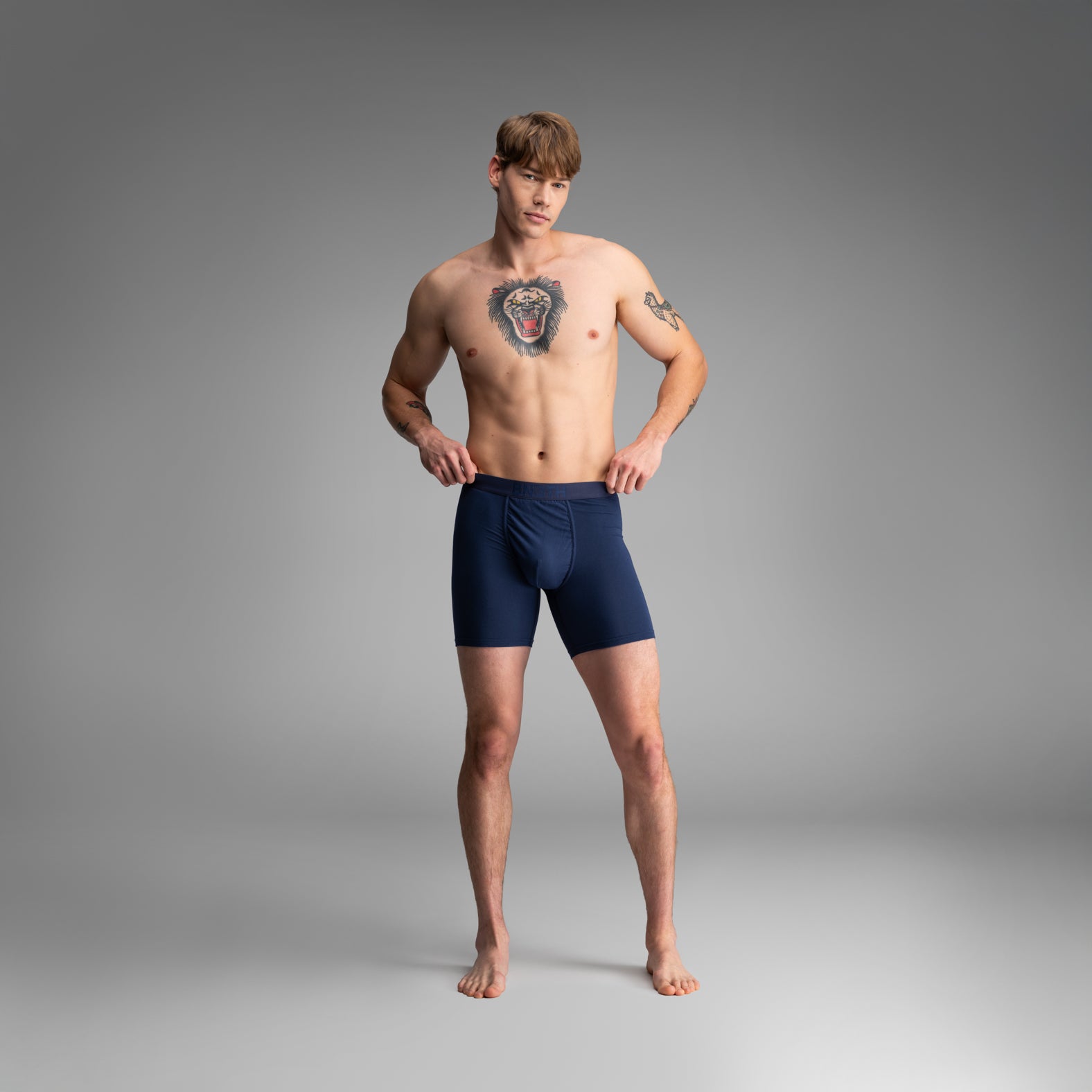 Classic Icon Boxer Brief: Navy 2 Pack