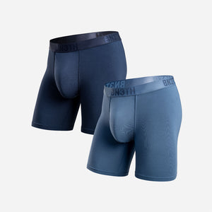 Classic Icon Boxer Brief: Fog/Navy 2 Pack | BN3TH Underwear