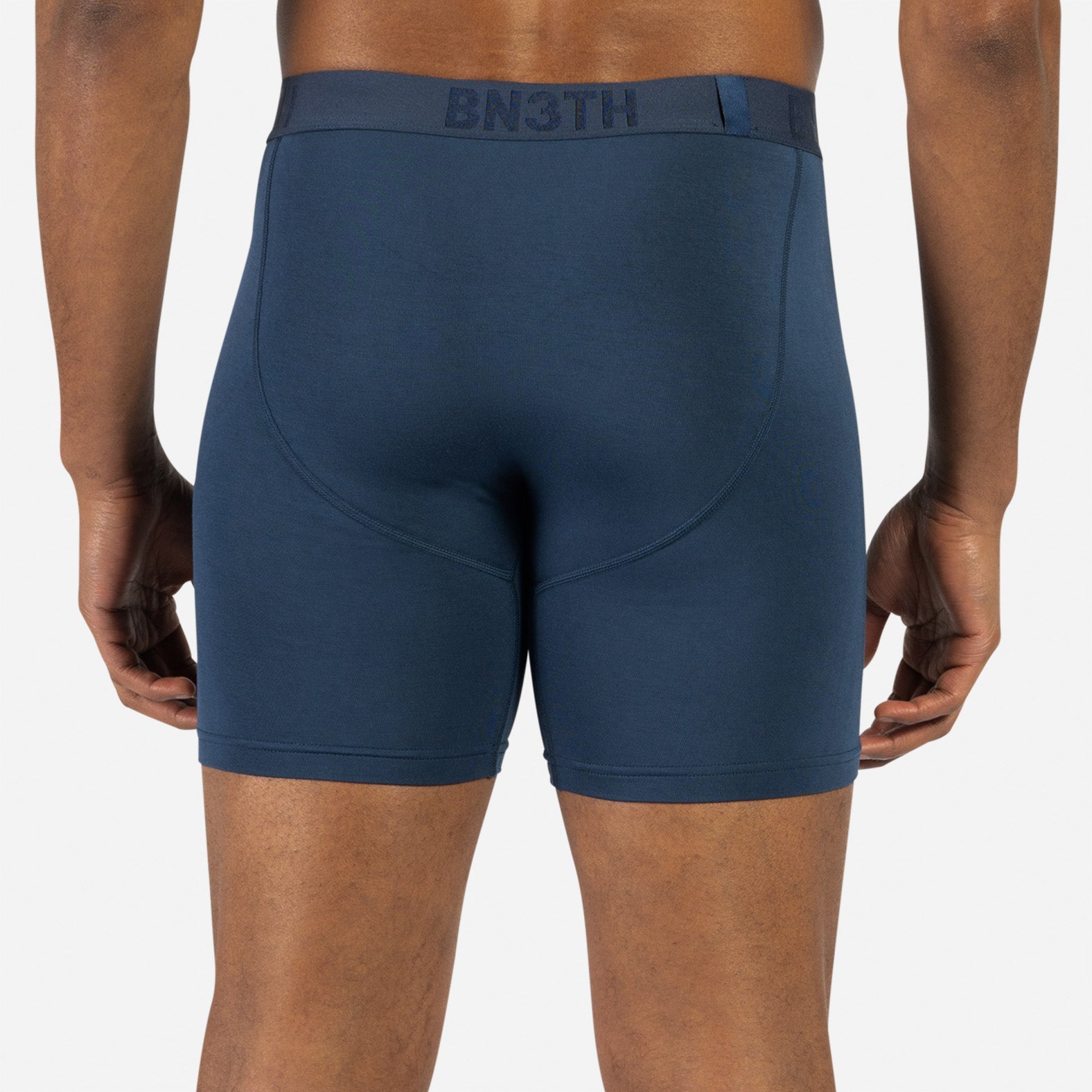 Classic Icon Boxer Brief: Fog/Navy 2 Pack