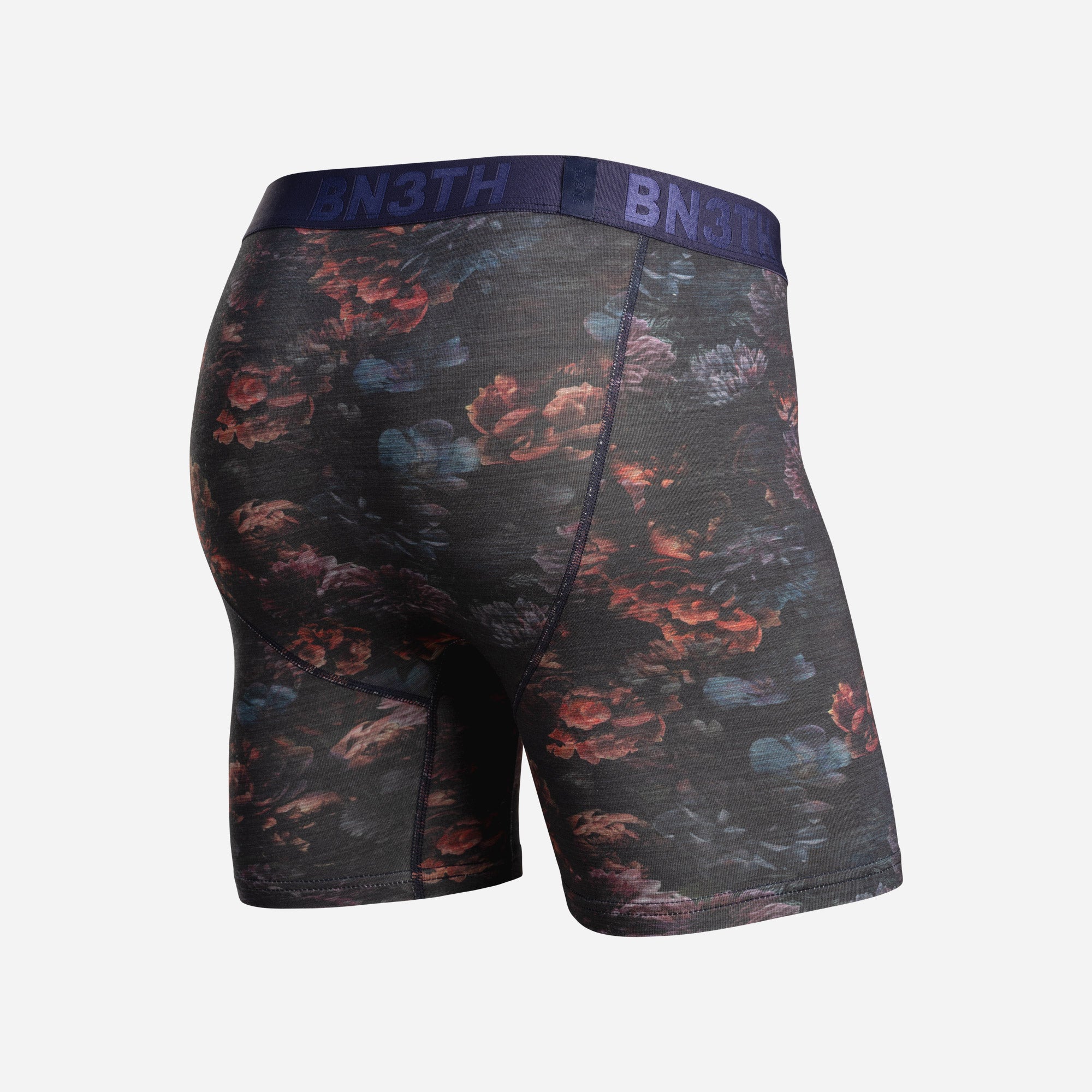 Classic Icon Boxer Brief  Dark Floral Dark Navyfrom BN3TH Underwear