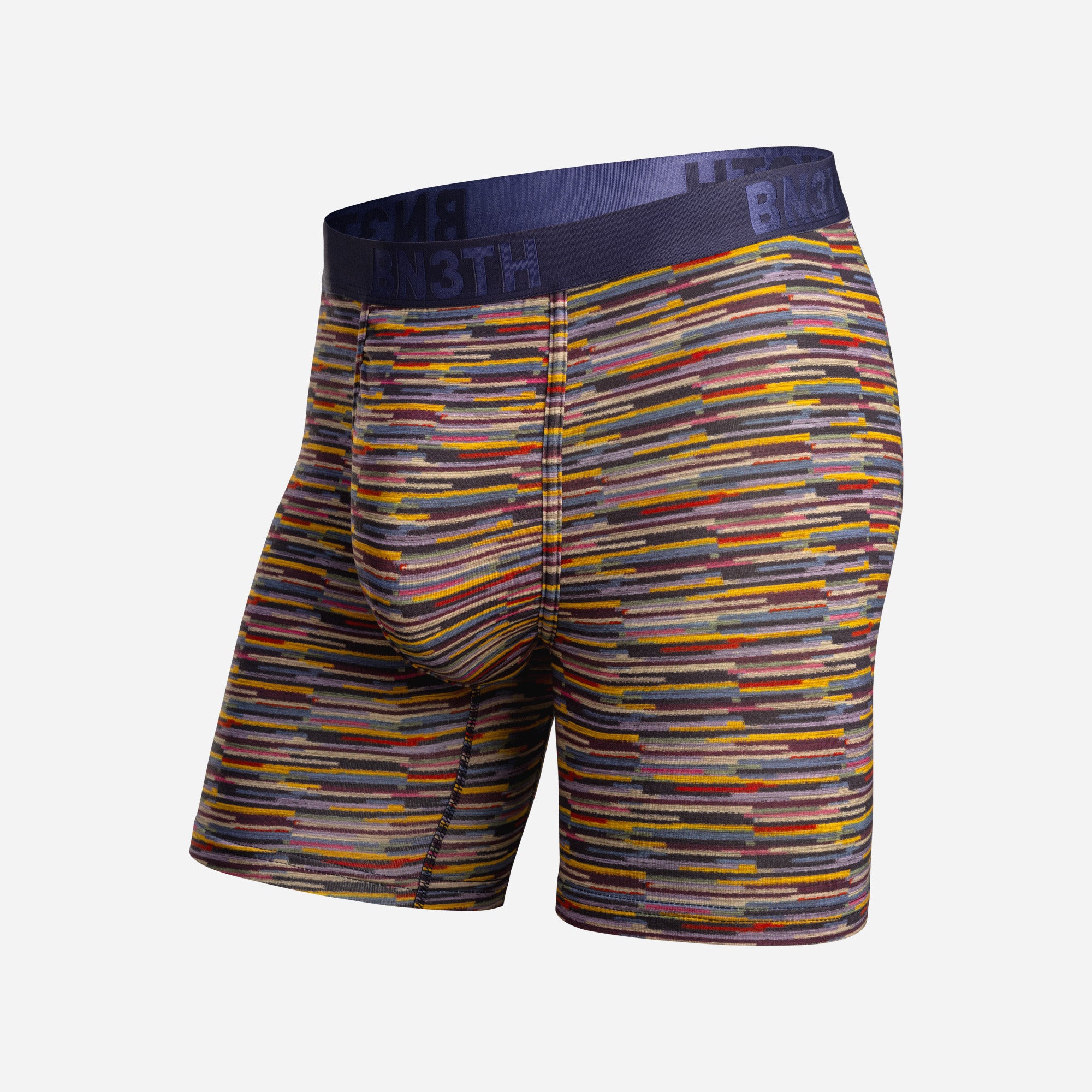 Classic Icon Boxer Brief : Fuzzy Stripe Sand
