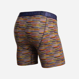 Classic Icon Boxer Brief : Fuzzy Stripe Sand