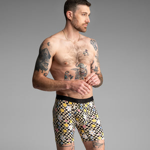 Classic Boxer Brief Psychodelic Floral Sandfrom BN3TH Underwear