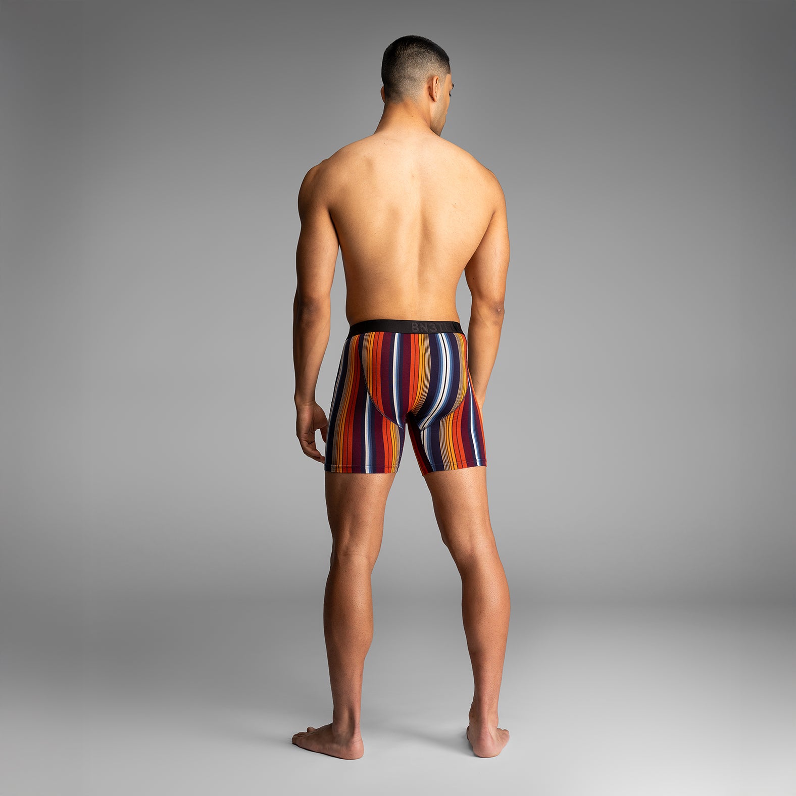 Classic Icon Boxer Brief  Western Stripe Dark Navyfrom BN3TH Underwear