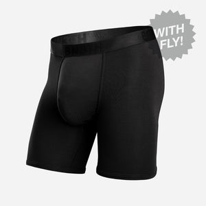 Bestselling Classic Icon Boxer Brief With Fly: Black
