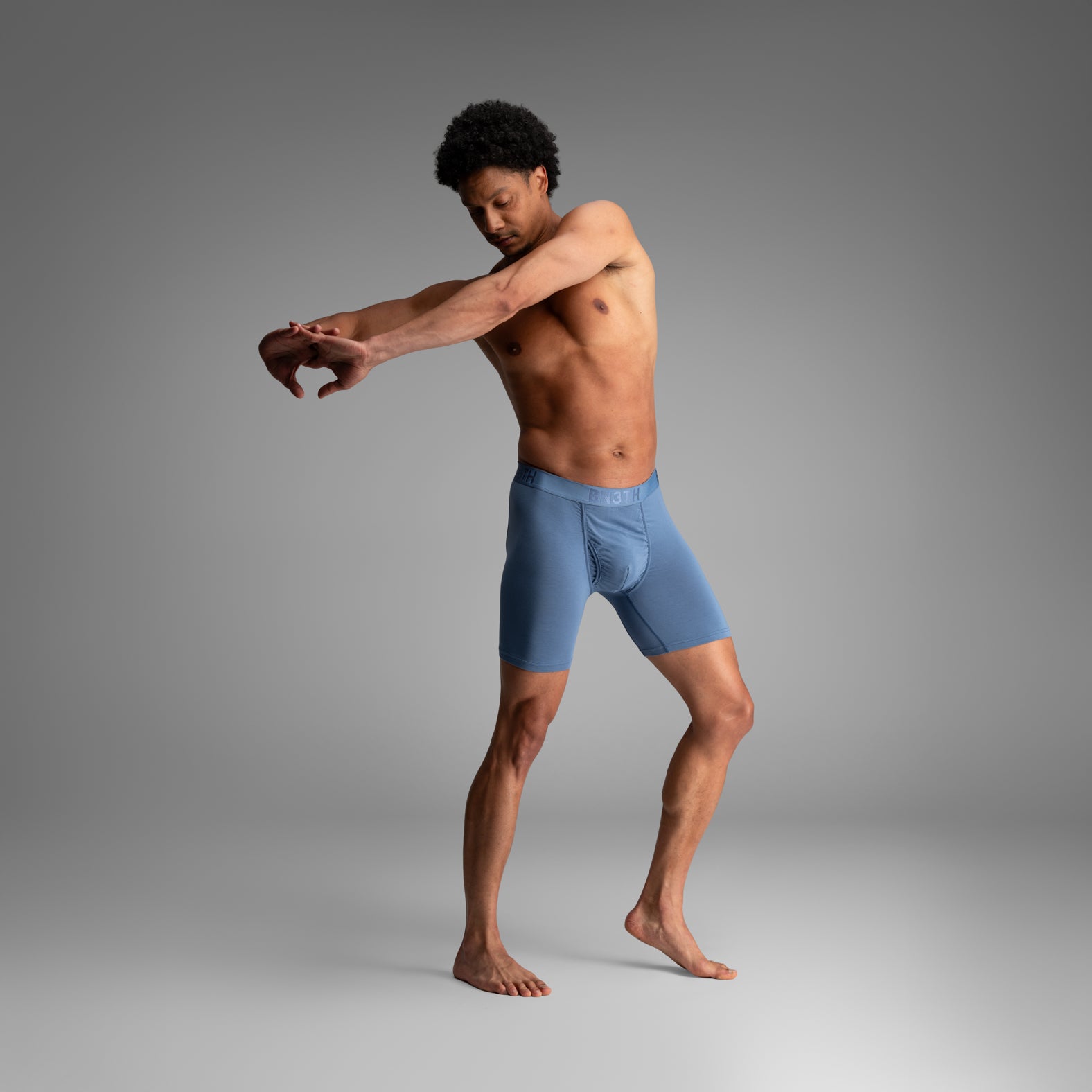 Classic Boxer Brief With Fly: Fog