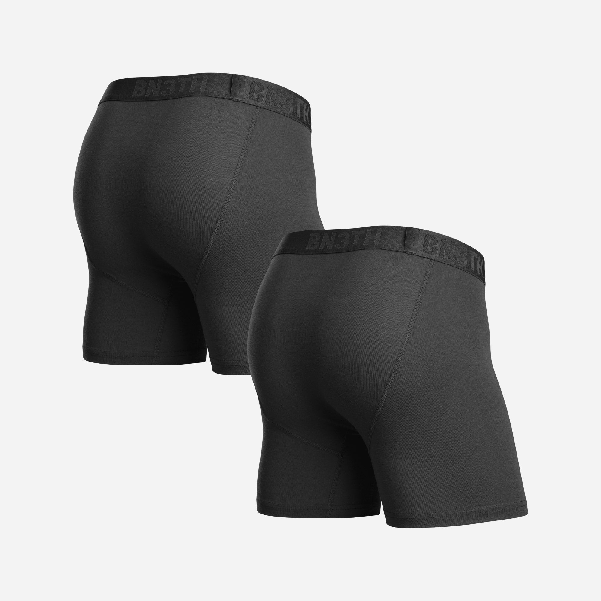 Classic Essentials Boxer Brief  Black 2 Packfrom BN3TH Underwear