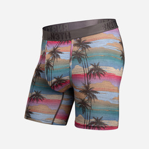 Classic Icon Boxer Brief: Palm Tree Horizon - Heather | BN3TH Underwear