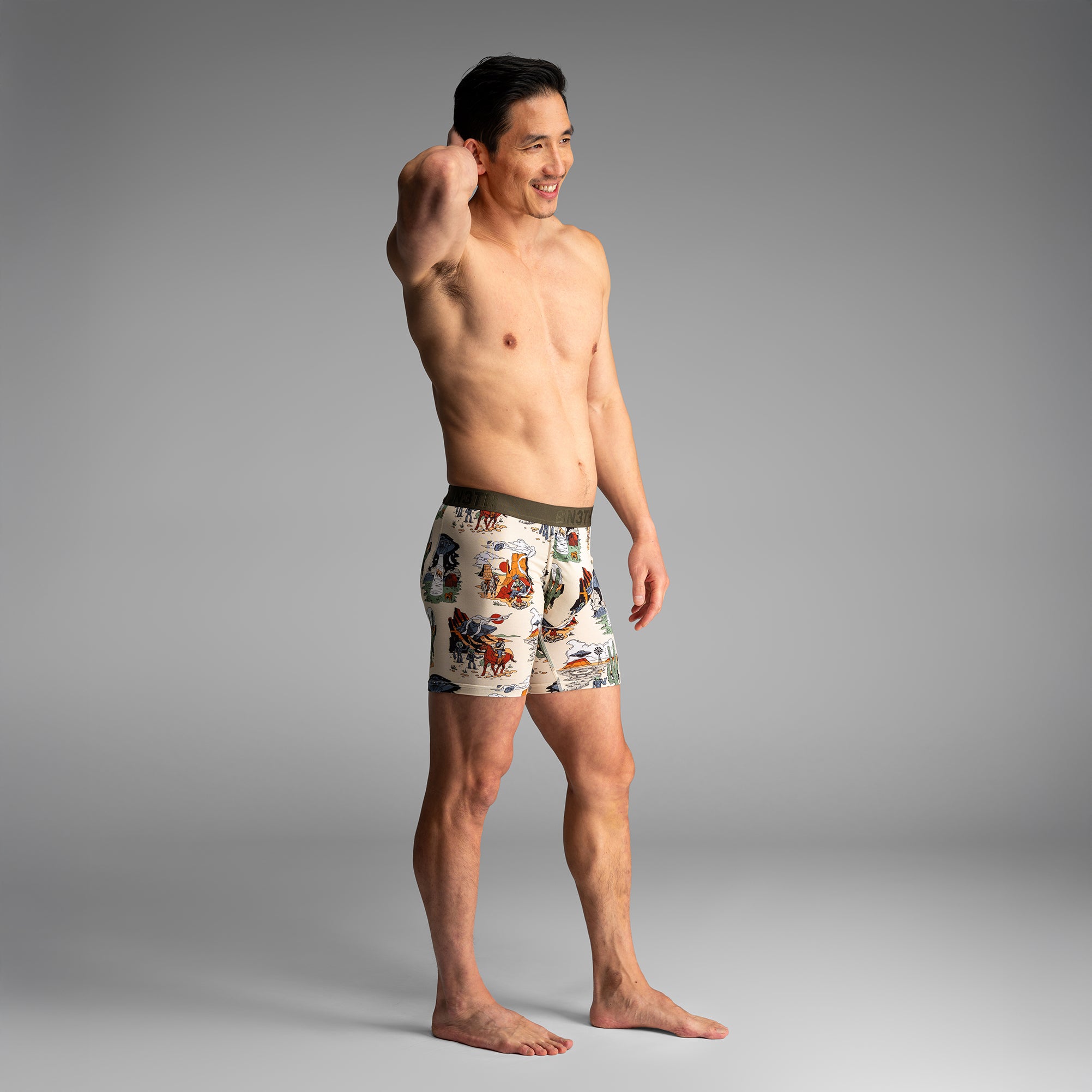 Classic Icon Boxer Brief  Space Cowboy Sandfrom BN3TH Underwear