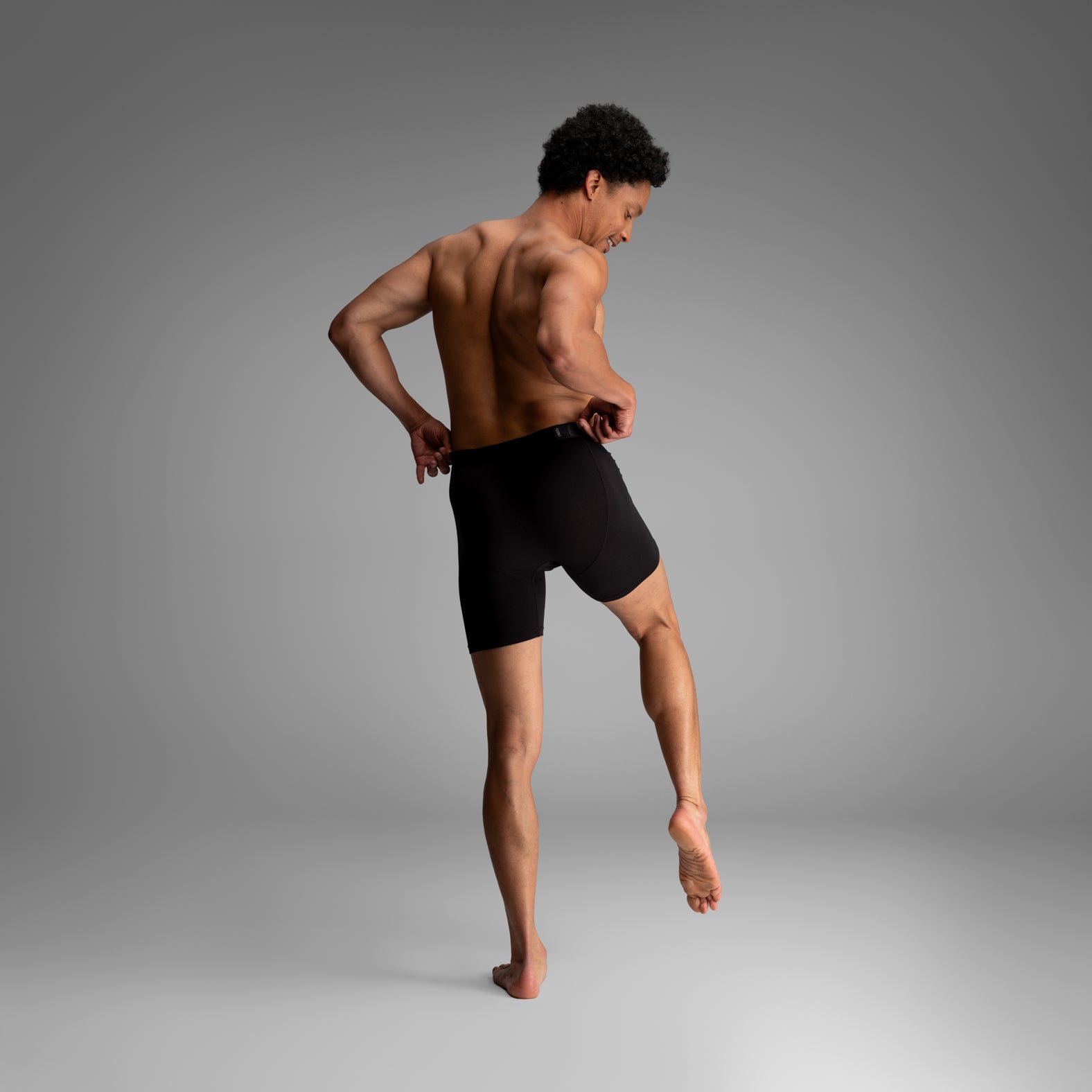 Bestselling Classic Icon Boxer Brief With Fly: Black