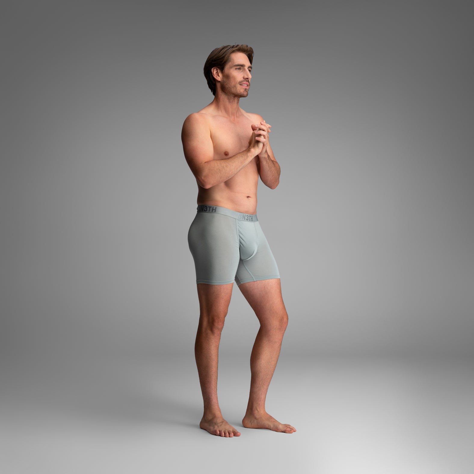 Classic Icon Boxer Brief:  Slate from BN3TH Underwear