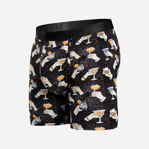 Classic Icon Boxer Brief:  Cheers - Black from BN3TH Underwear