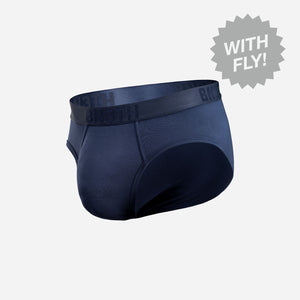 Classic Icon Brief With Fly: Navy