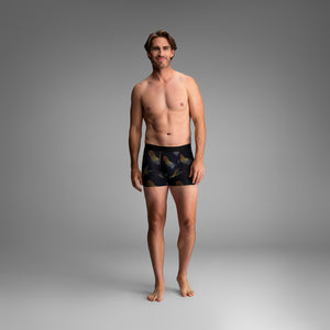 Classic Icon Trunk With Fly : Pineapple Ombre - Black from BN3TH Underwear