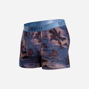 Classic Icon Trunk:  Vintage Tropics - Heather Fog