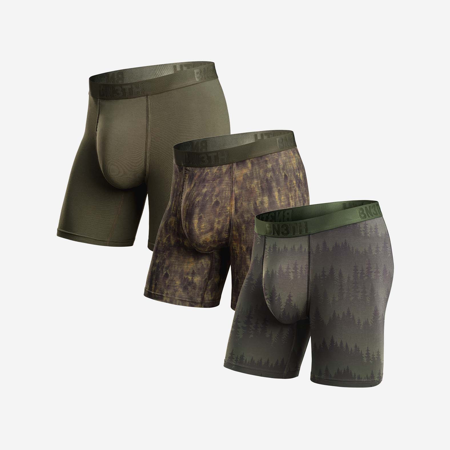Classic Icon Boxer Brief: Holiday Forest 3-Pack