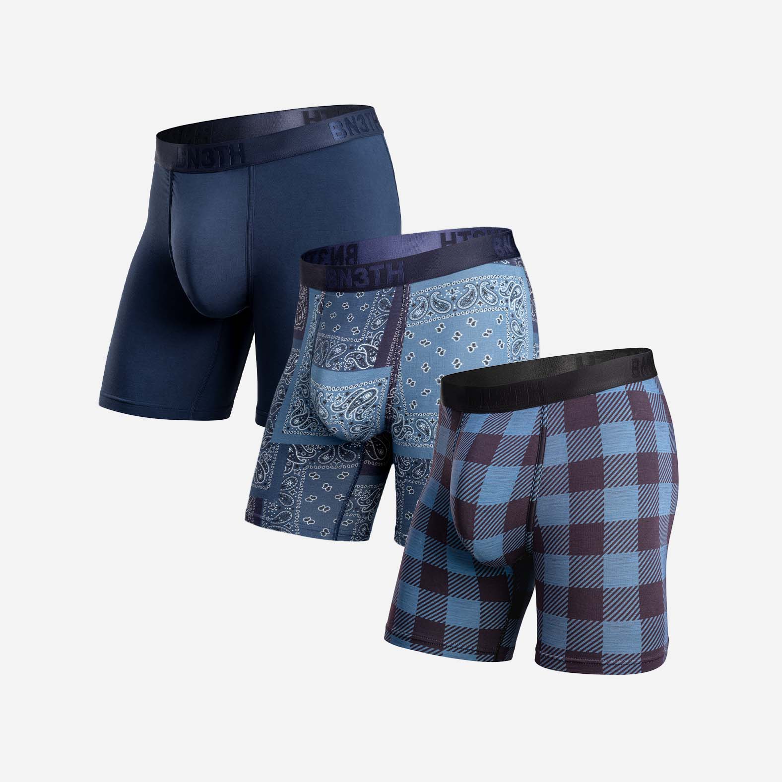 Classic Icon Boxer Brief: Holiday Plaid 3-Pack