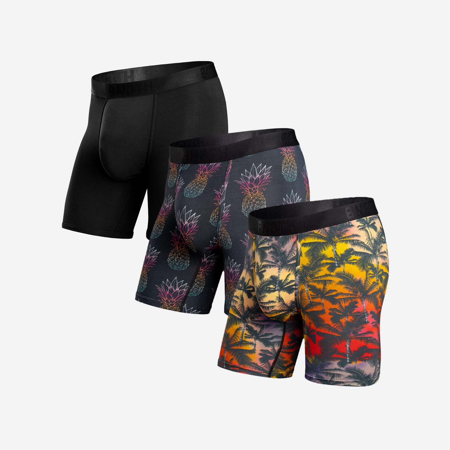 Classic Icon Boxer Brief: Holiday Tropics 3-Pack