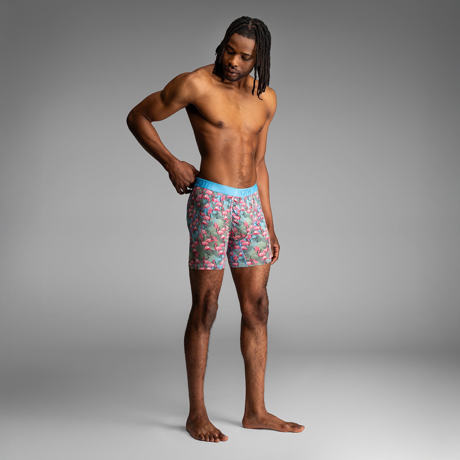 Classic Icon Boxer Brief : Flamingo Ethereal – BN3TH.com