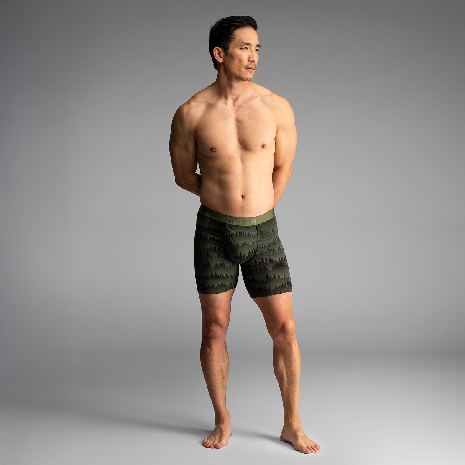 Classic Icon Boxer Brief  Forest Bronzefrom BN3TH Underwear