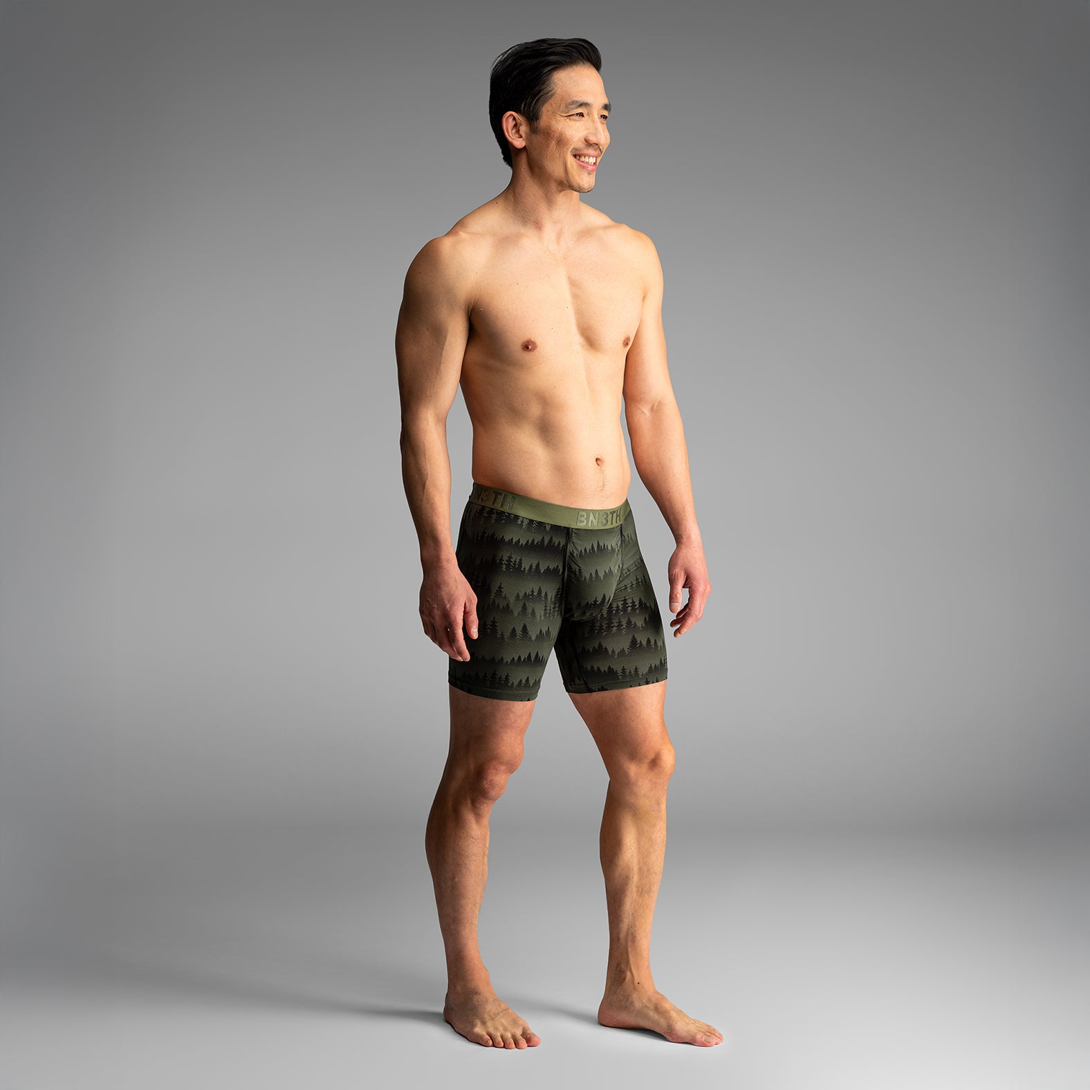 Classic Icon Boxer Brief  Forest Bronzefrom BN3TH Underwear