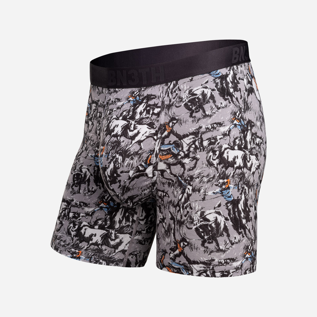 Essentials Boxer Brief: Prairie Dustup - Gray – BN3TH.com
