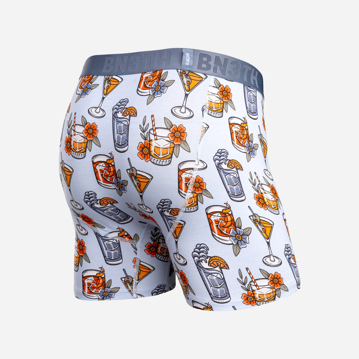 Essentials Boxers Essentials Boxer Brief: Prohibition - Blue – BN3TH.com
