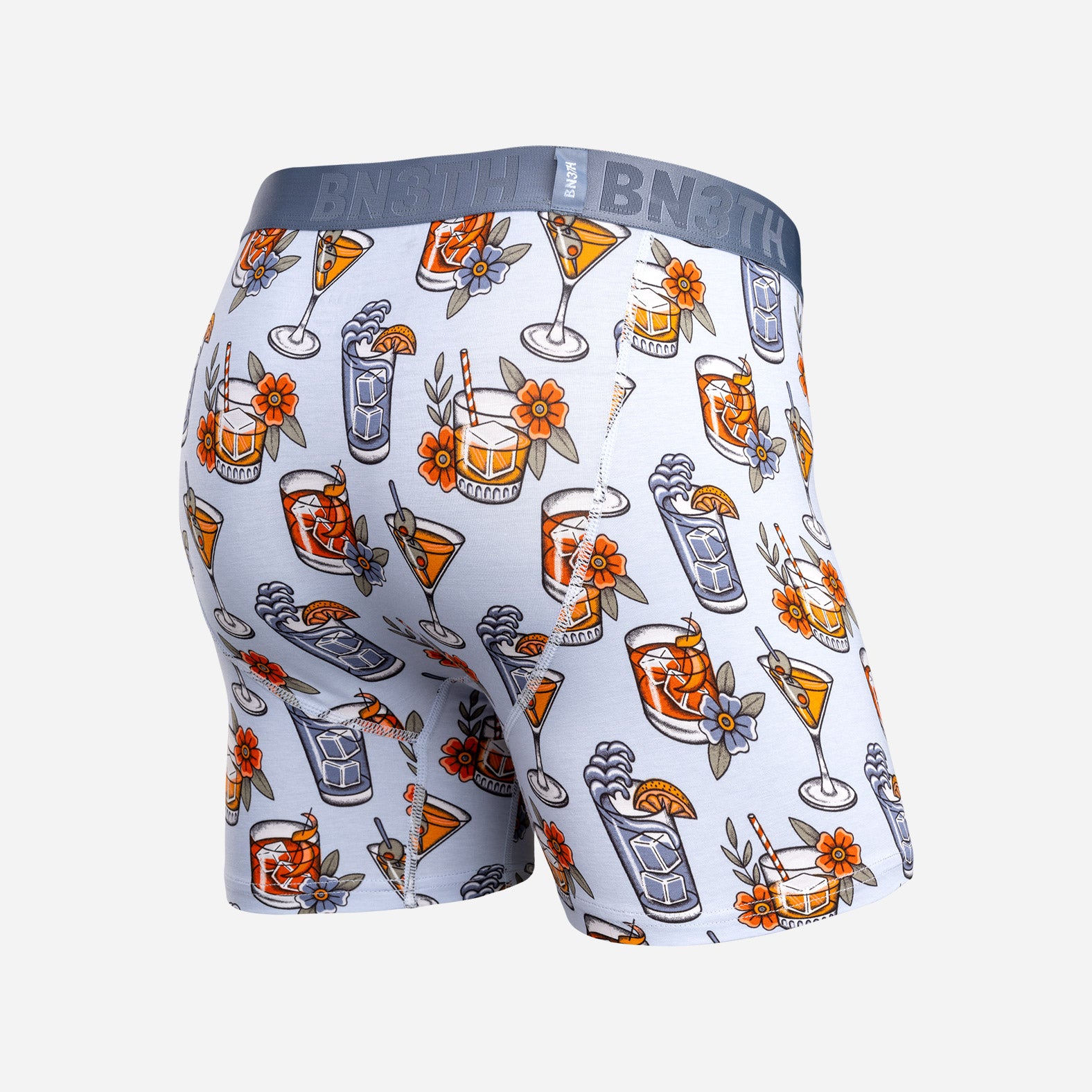 Essentials Boxer Brief: Prohibition - Blue | BN3TH Underwear