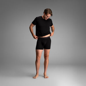 Classic Essentials Boxer Brief  Black/Heather Grey 2 Pack from BN3TH Underwear